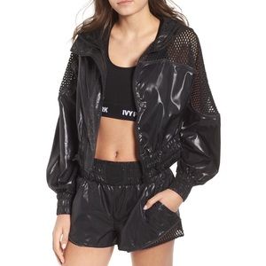 Ivy Park Jackets \u0026 Coats | Ivy Park Mesh Jacket | Color: Black | Size: M | Sexysarcastic's Closet